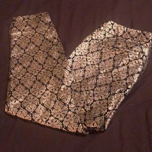 Black and Gold pixie pants 🧚‍♂️